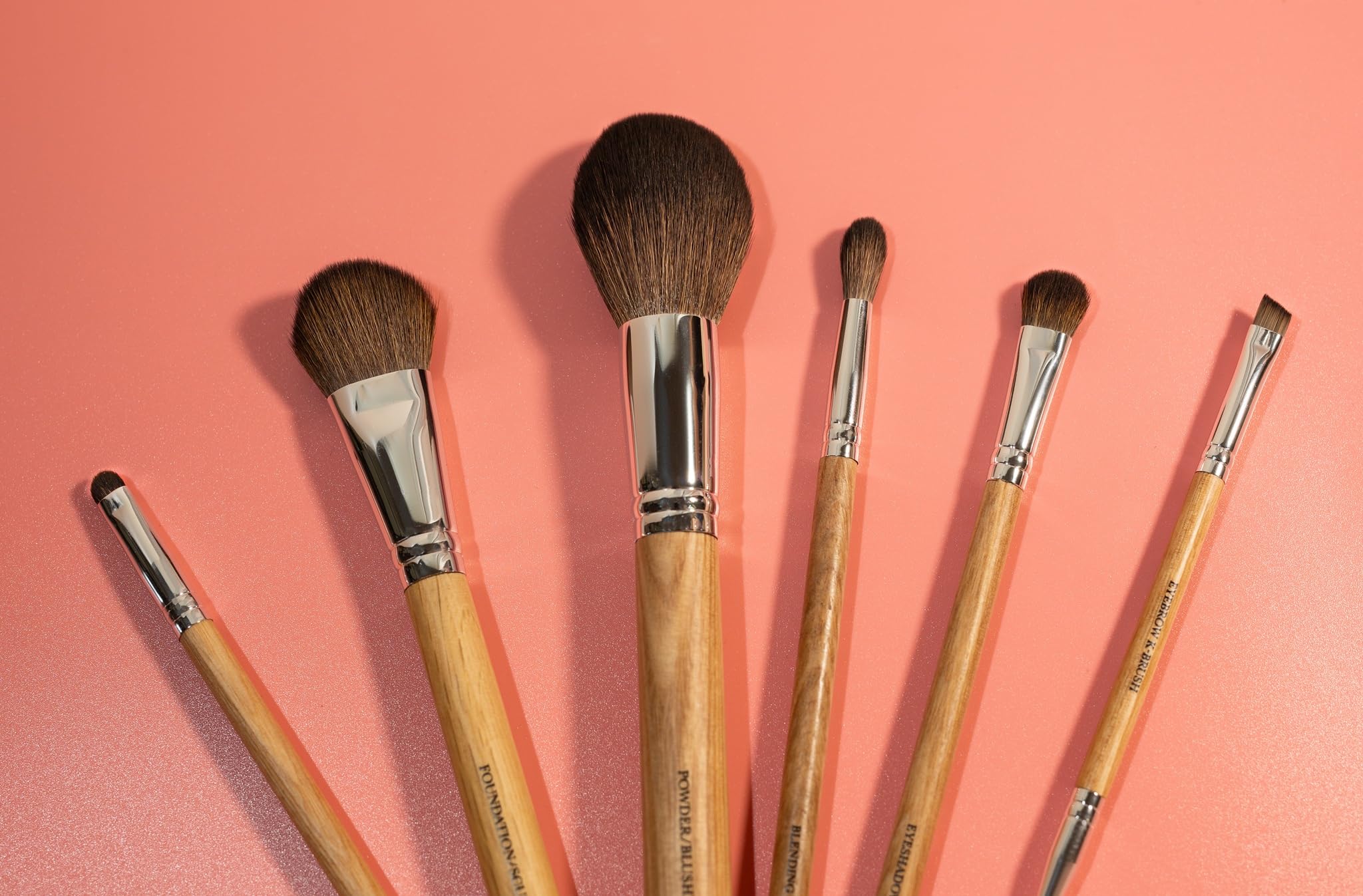 K-Brushes Essential K-Set Pinceaux de maquillage – Vegan et sans cruauté envers les animaux