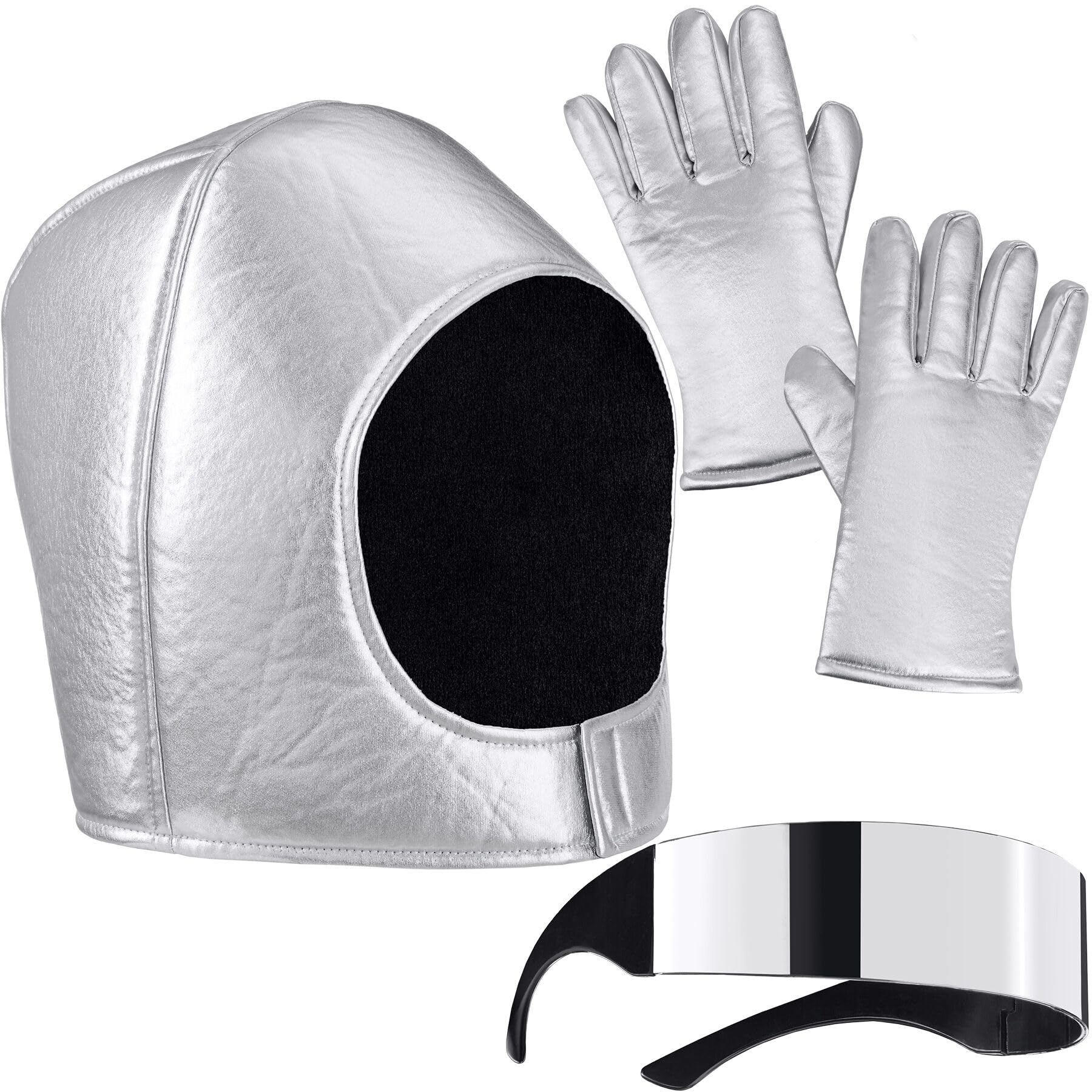 dressforfun Astronauten Kostüm Komplettset mit Brille, Helm und Handschuhen, Karneval Kostüm Damen, Karneval Kostüm Herren, Astronaut Kostüm, Partner Kostüm, Gruppen Kostüm, Faschingskostüme
