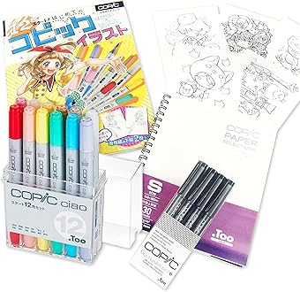【ごま昆布】コピックスケッチ、チャオ 約110本➕おまけつき コピックスケッチ約300色