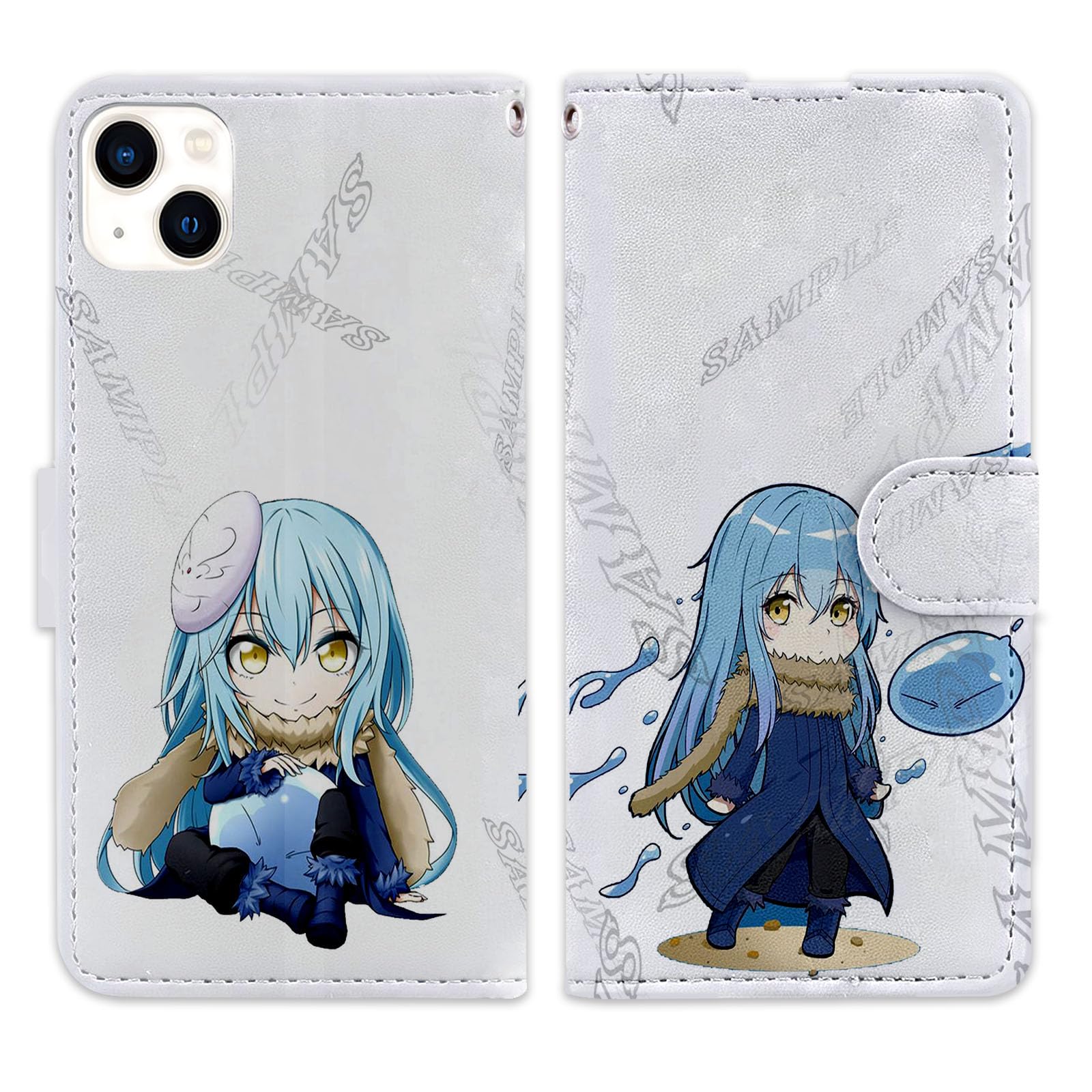 Amazon.co.jp: 転生したらスライムだった件 スマホケース 手帳型