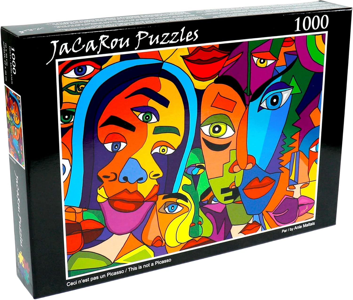 JaCaRou Puzzles This is NOT A Picasso 1000 Pieces Jigsaw