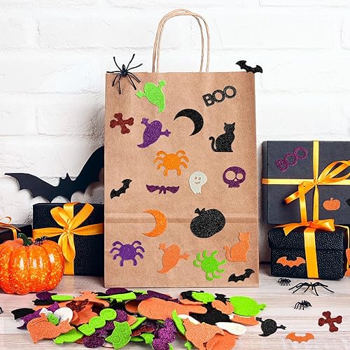 Vista 14 de Coopay Calcomanías autoadhesivas de espuma con números del alfabeto, colores surtidos para suministros de manualidades