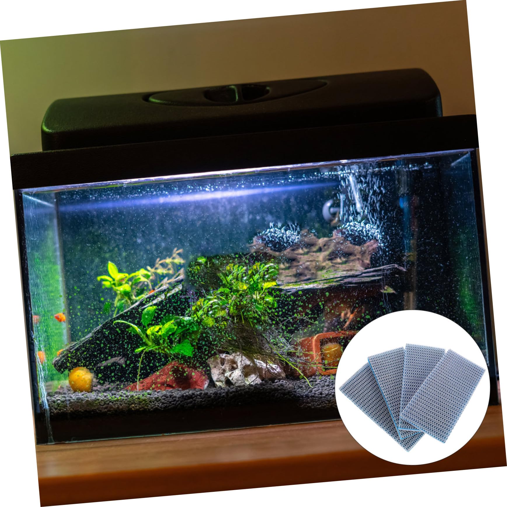 Amazon | POPETPOP 水槽フィルター スポンジ 4個セット タンク用