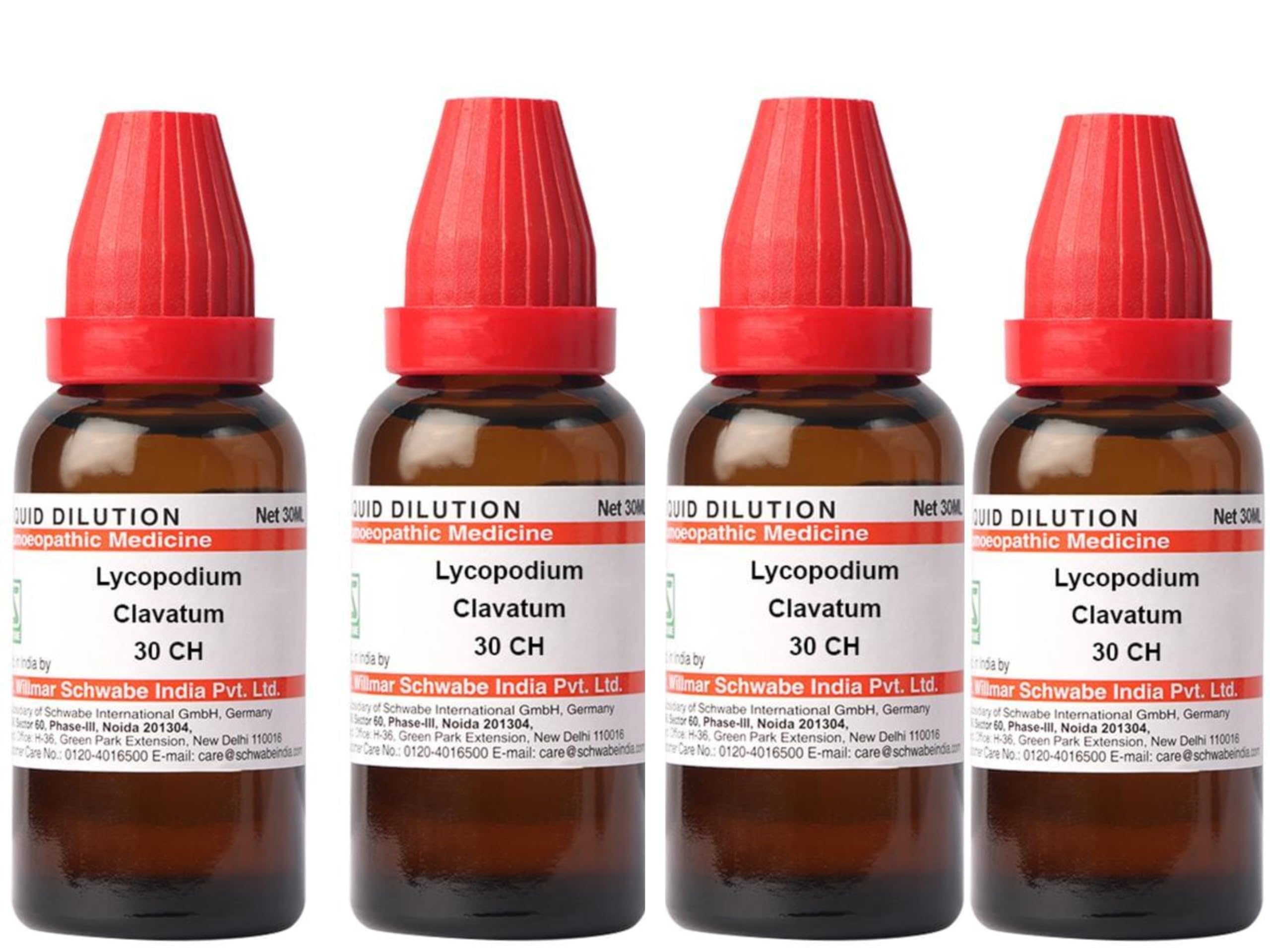 Dr. Willmar Schwabe India Lycopodium 30 CH 30ml (Pack of 4) (B0CP83MFDX) Amazon Price History, Amazon Price Tracker