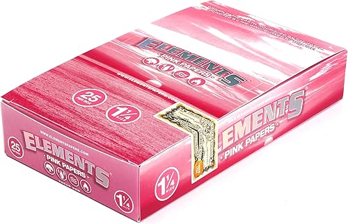 Miniatura 2 de Elements Papel de liar tamaño rosa 1 14 - CAJA 25 - total 1250 papeles