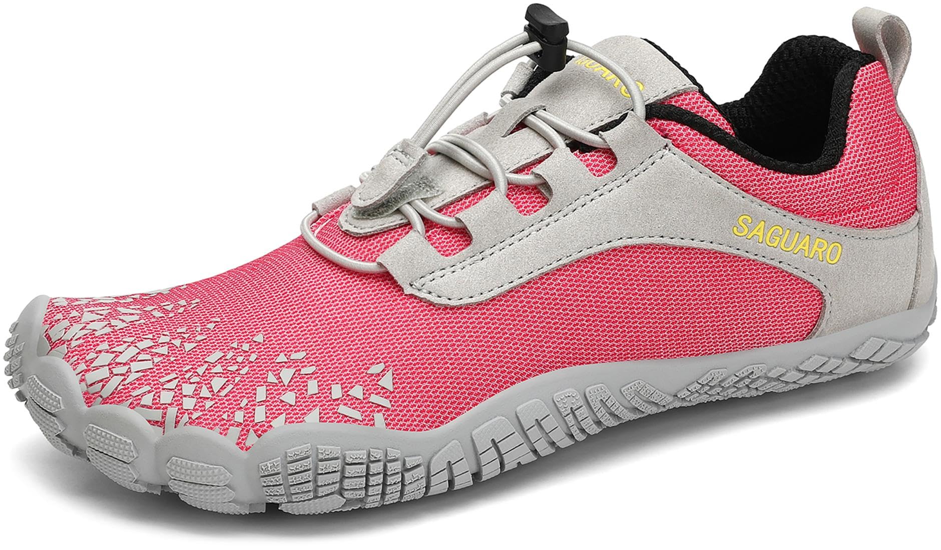 SAGUARO Zapatillas Minimalistas Barefoot Hombre Mujer - Ligeras Antideslizante Respirable - con Caja Tox Ancha y Suela Zero Drop