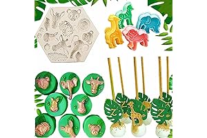 JeVenis Jungle Safari Animal Chocolate Molds