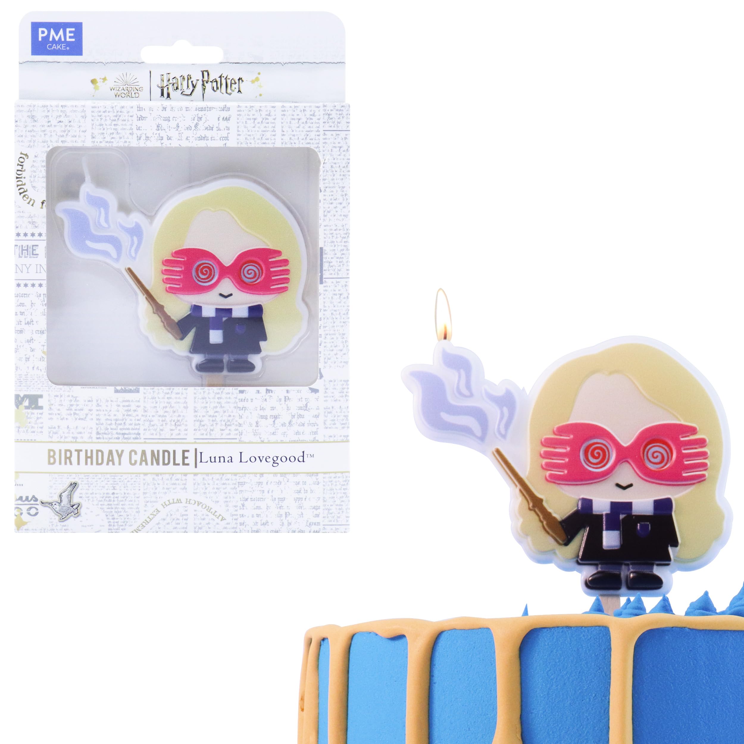 PME Harry Potter Character Birthday Candle, Luna Lovegood