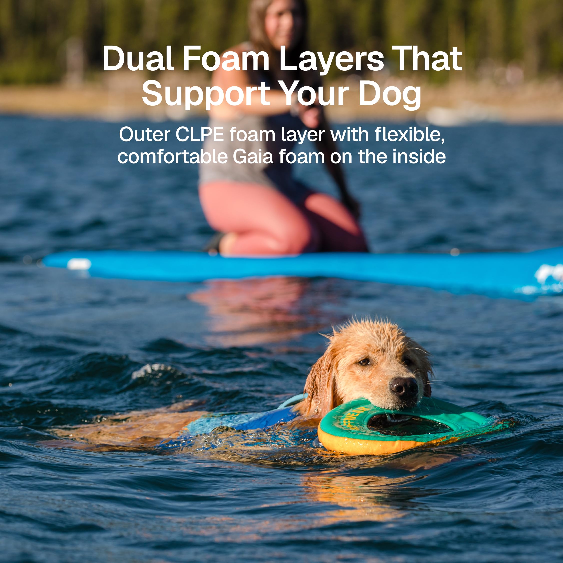 Ruffwear Float Coat Hundejacke, Auftrieb und Auftrieb, Hundeweste für sicheres Schwimmen, Bootfahren, Wassersport, Purple Lily, XS