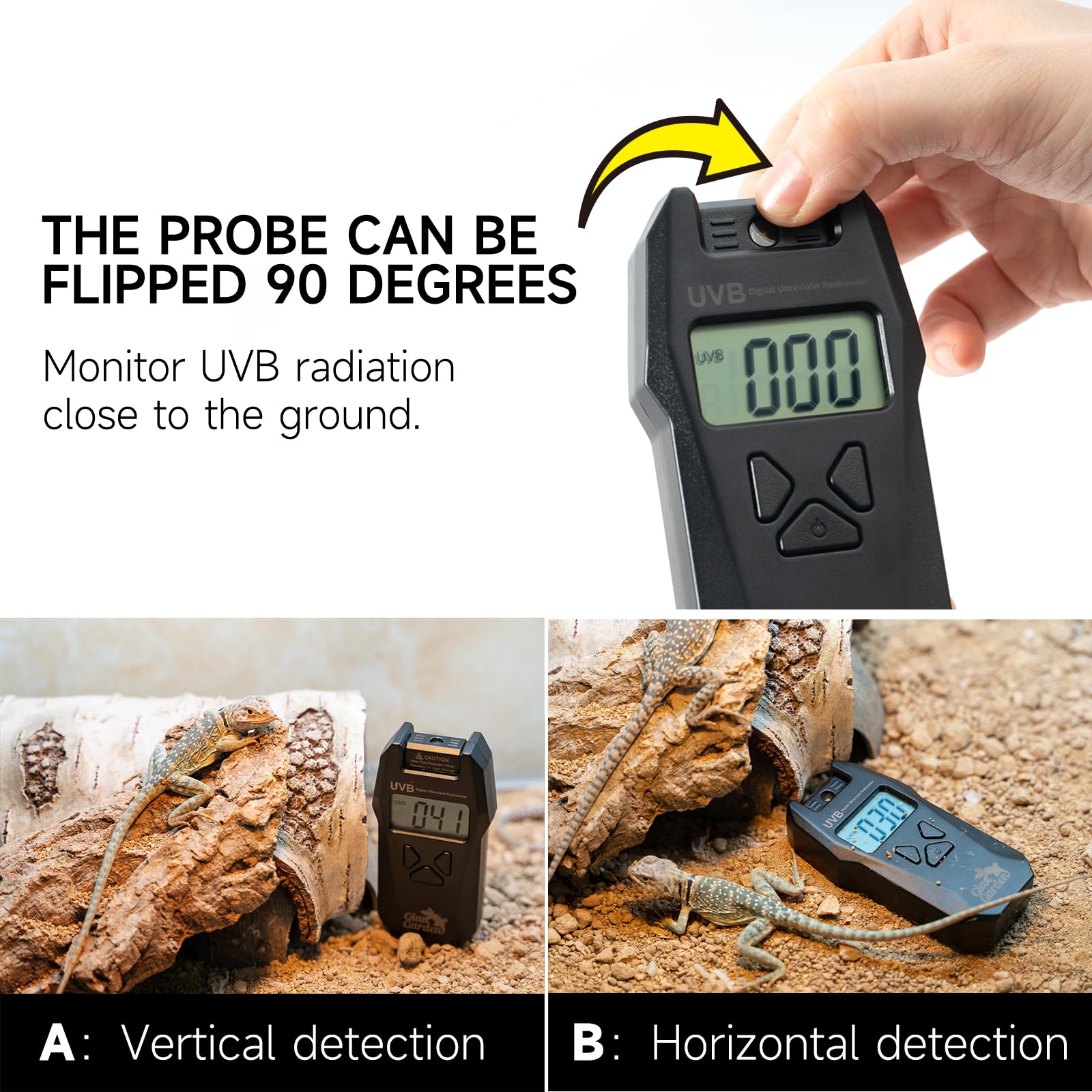 Amazon.co.jp: Giangarden UVBメーター - 爬虫類用ハンドヘルド