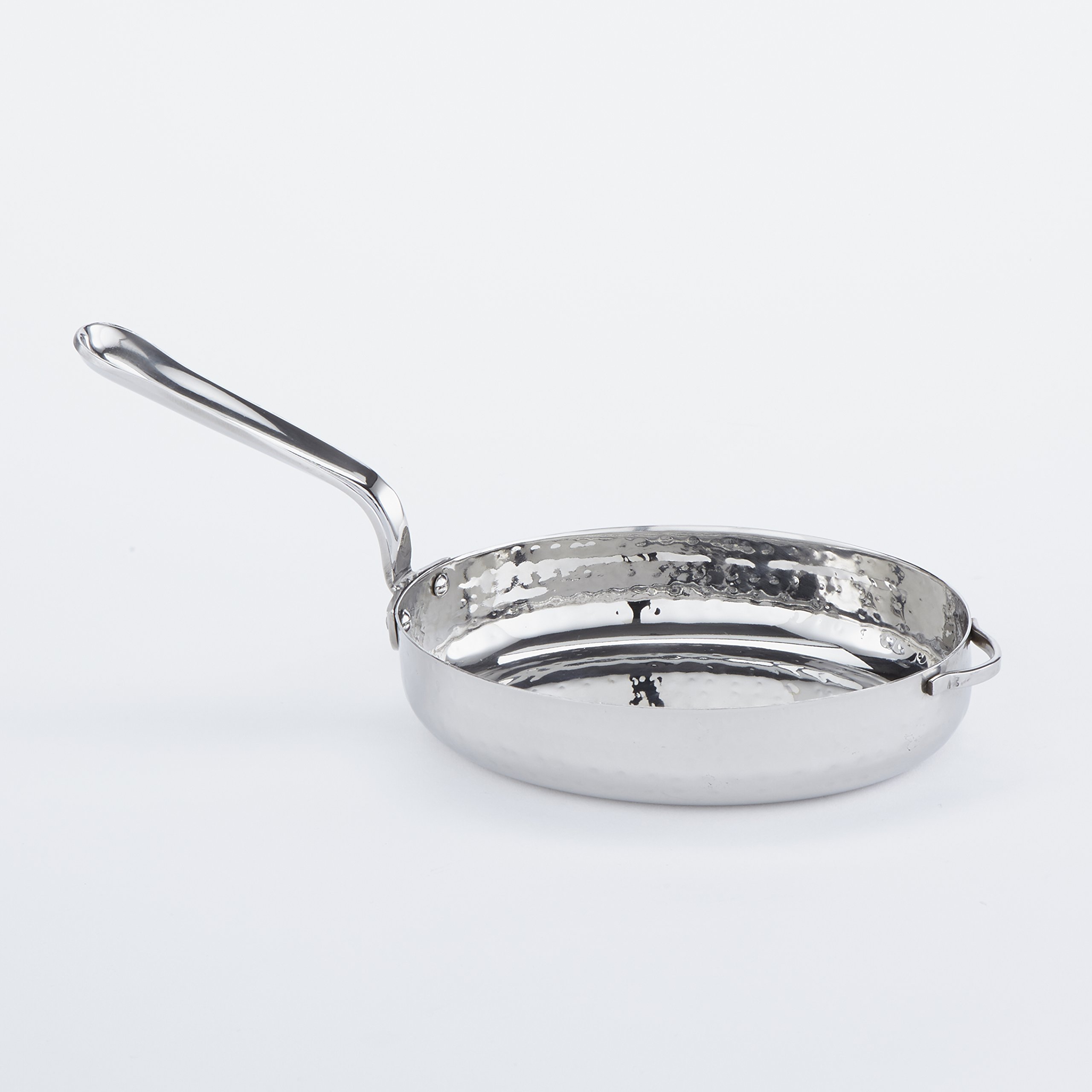 Mini Skillet by American Metalcraft – 14 oz., 14.0 ounces, Stainless Steel, Silver, Model MPS14