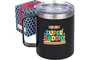 Super Daddio Funny Fathers Day Coffee Mug Tumbler