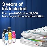 HP Smart Tank 7305 All in One Printer | Perfect for Home | Colour | Wireless | Print, Scan, Copy | Includes up to 3 Years of Ink | Refillable | Document Feeder | 2-Sided Printing | Easy Setup - 4