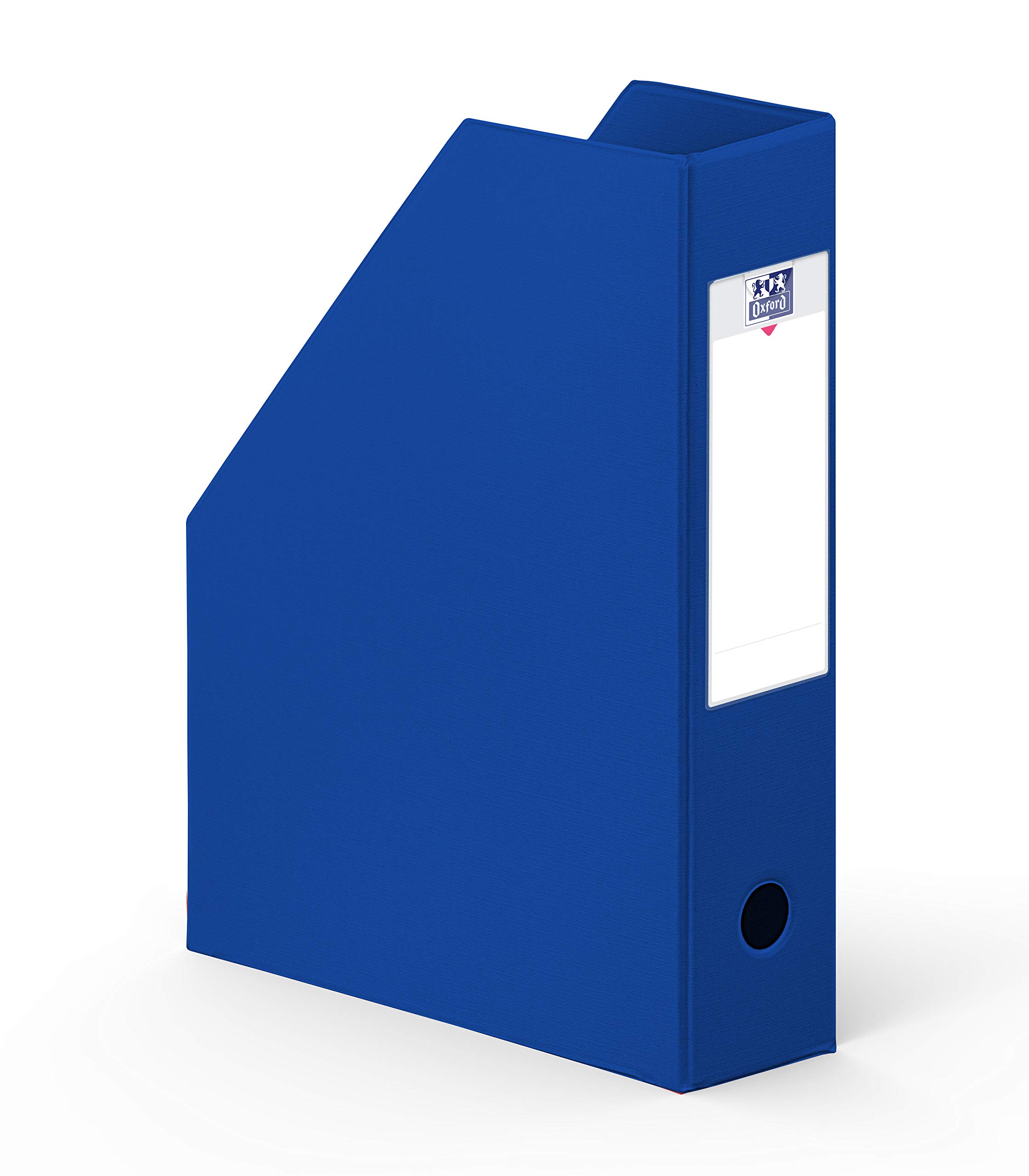 Elba Fast 400080223 Lot de 10 Porte revues 24 x 32 dos 7 cm Bleu Foncé