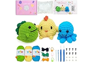 Cherish Creativity: Crochet Animal Friends with Cheritta's Beginner-Friendly Kit
