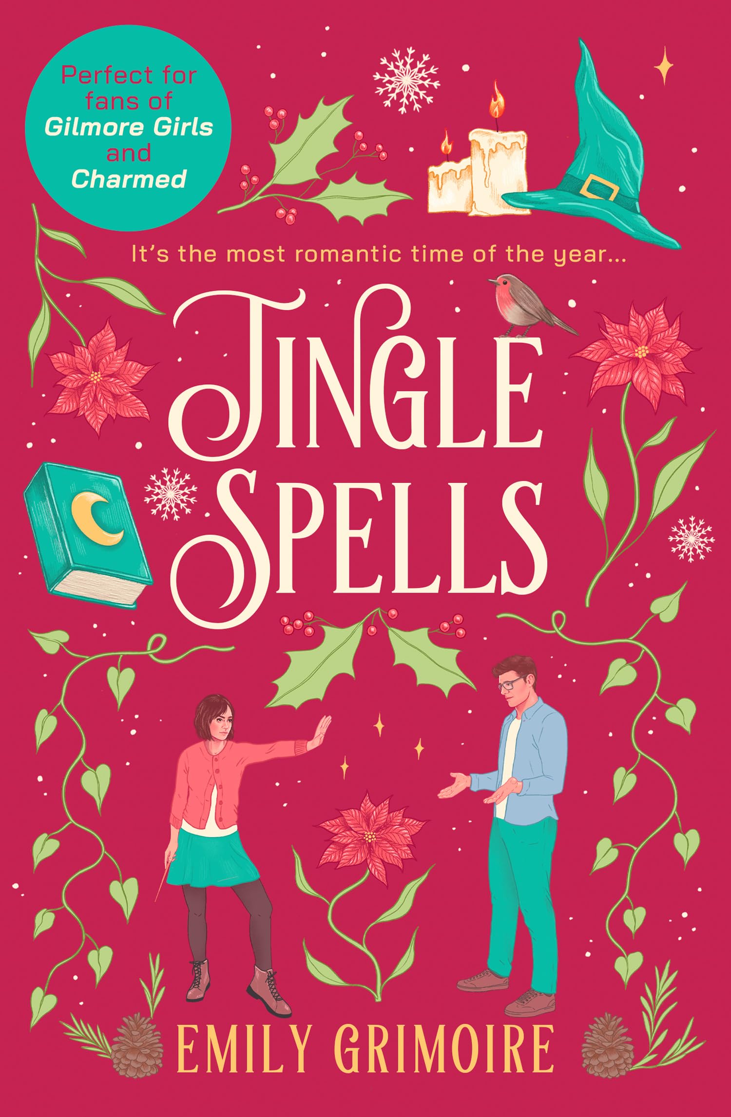 Jingle Spells: the cosiest Christmas witch romance NEW for 2025! (Oak Haven Witches Book 2)