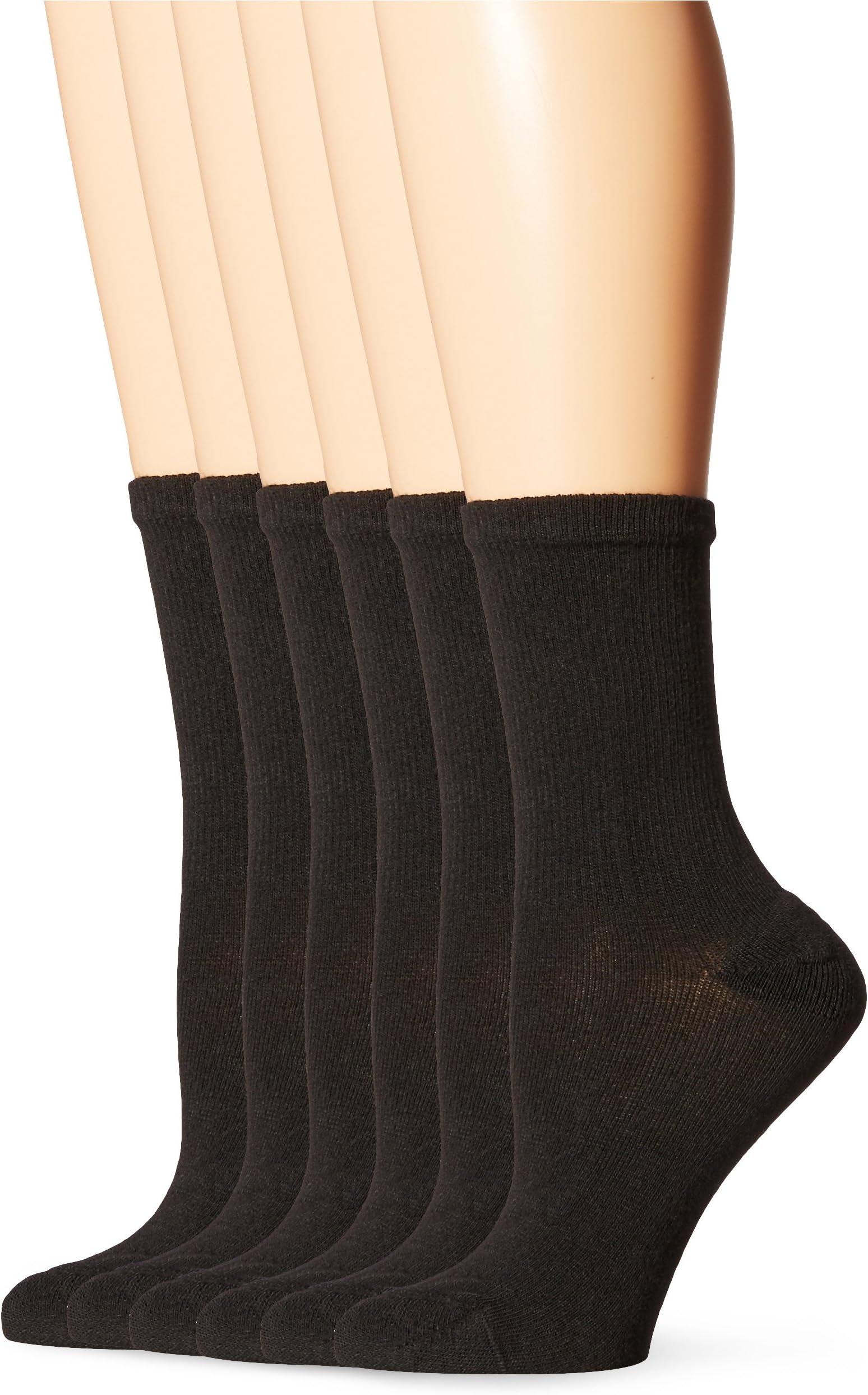 Hanes Ultimate Women's 6-Pack Crew Socks