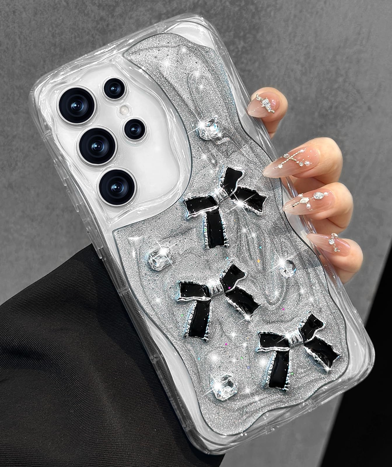 Toycamp for Samsung Galaxy S25 Ultra case Women - Cute Girly Girls Phone Cover for Samsung S25 Ultra Kawaii Aesthetic Pretty Unique Glitter Bling