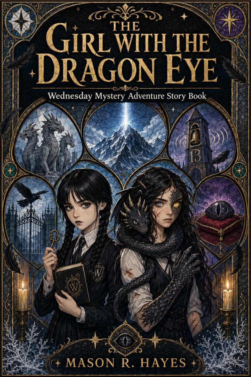 THE GIRL WITH THE DRAGON EYE: A Wednesday Mystery Adventure Story Book