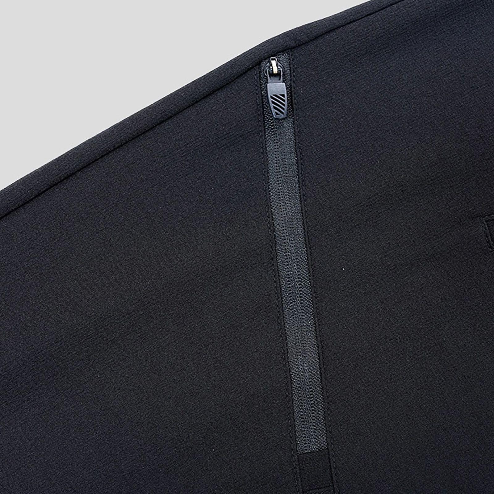 Pantalons De Randonnée Homme Pantalon De Travail Treillis Noir Tactique Chantier Technique Etanche Léger Convertible Impermeable Randonnee Moto Cross Fitness Tenue Vetement 2XL Marche Surpantalon