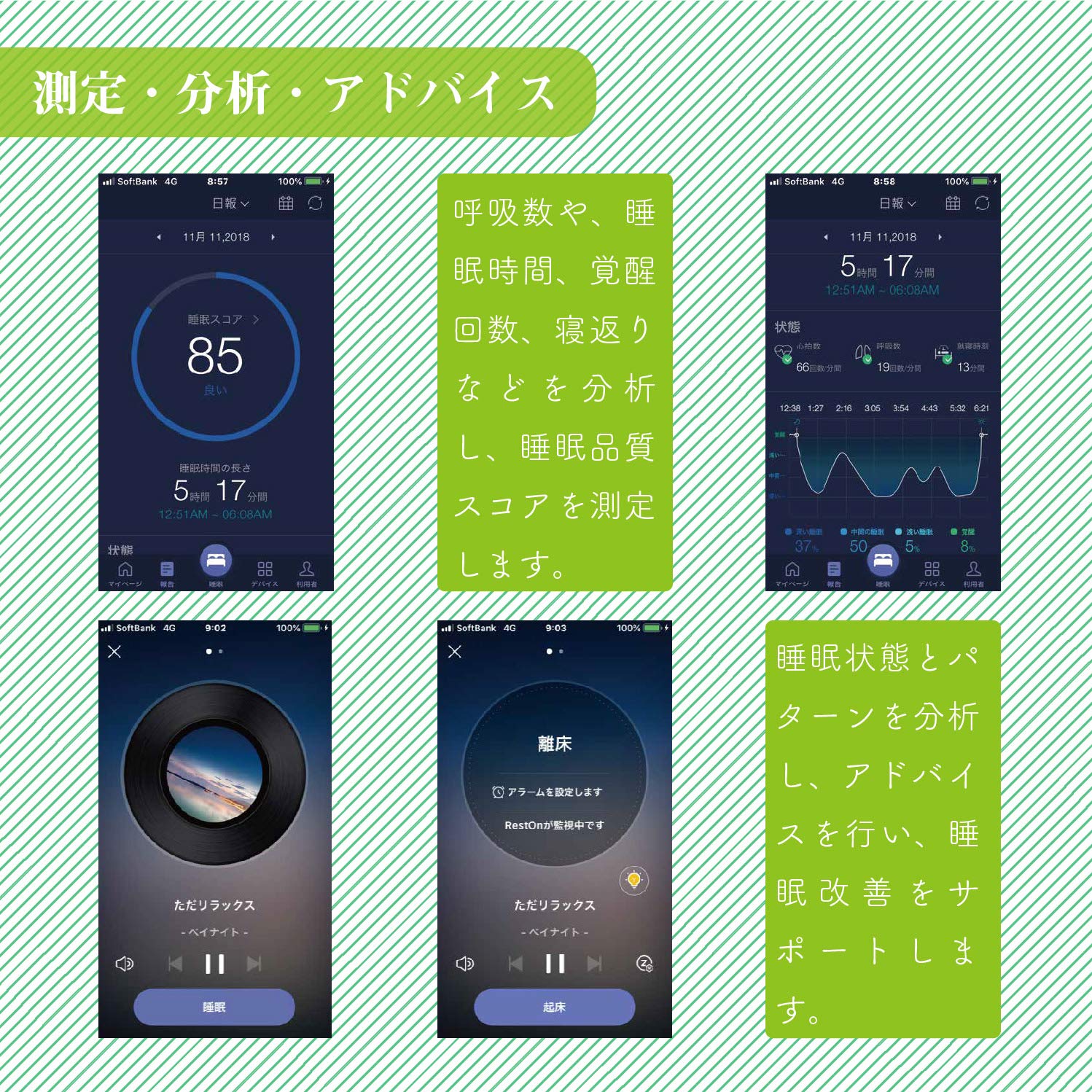 Amazon.co.jp: フランスベッド スリープモニター 睡眠モニタリング