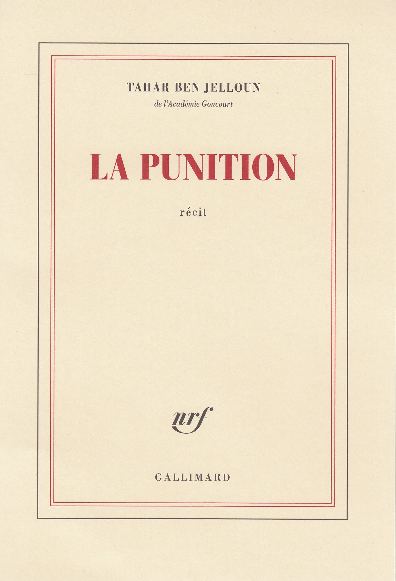 Buy La punition — BookShops.in