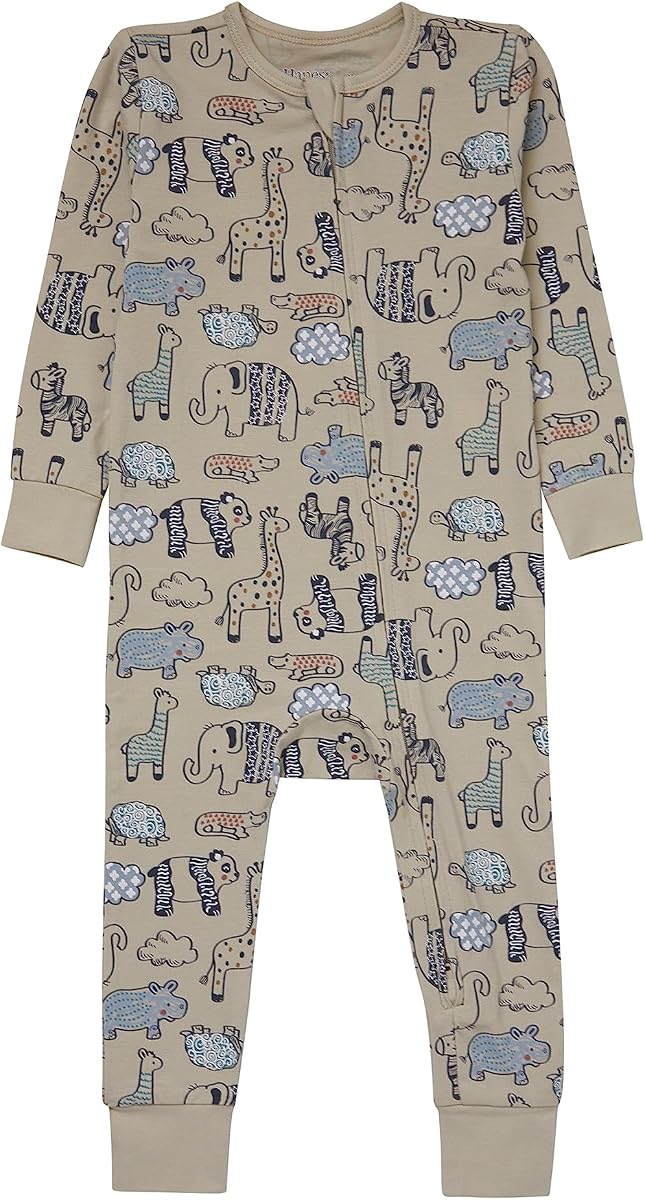 Baby Pure Comfort Organic Long Sleeve Footless Sleep N' Play, Infant Playsuit, Boys & Girls