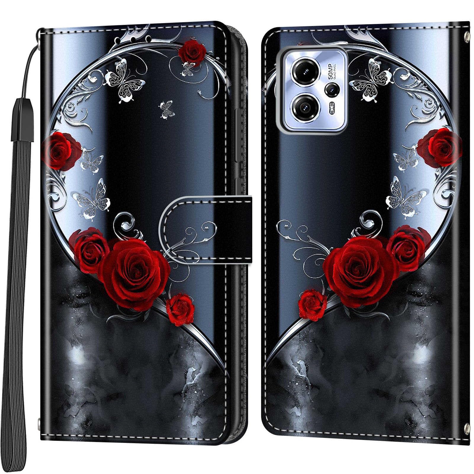 Cover per Motorola Moto G13 / G23 / G53, Portafoglio Custodia con