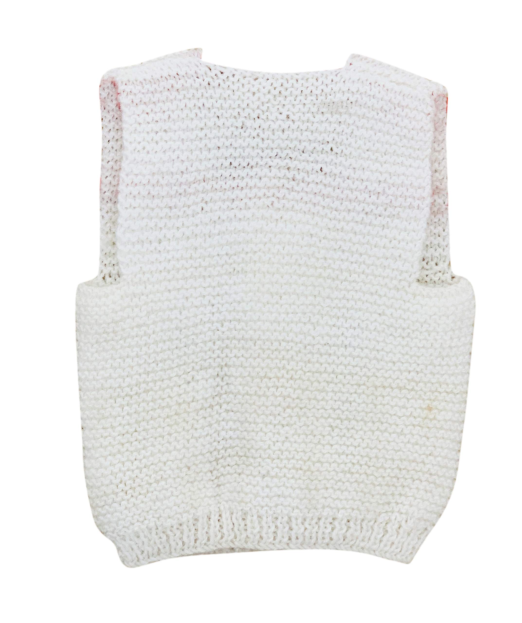 THE LITTLE LOOKERS� Sweater for Baby Half Sleeves (0-3 Months) (Pink & White, Pack of 2) - Image 5 thumbnail
