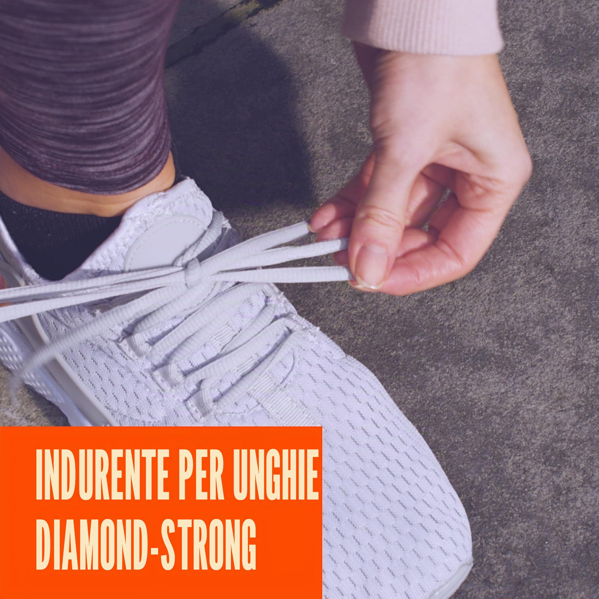 Sally Hansen - Trattamento Rinforzante Diamond Strength per Unghie Deboli - Base Coat Indurente con Micro Diamanti e Titanio - 13,3 ml