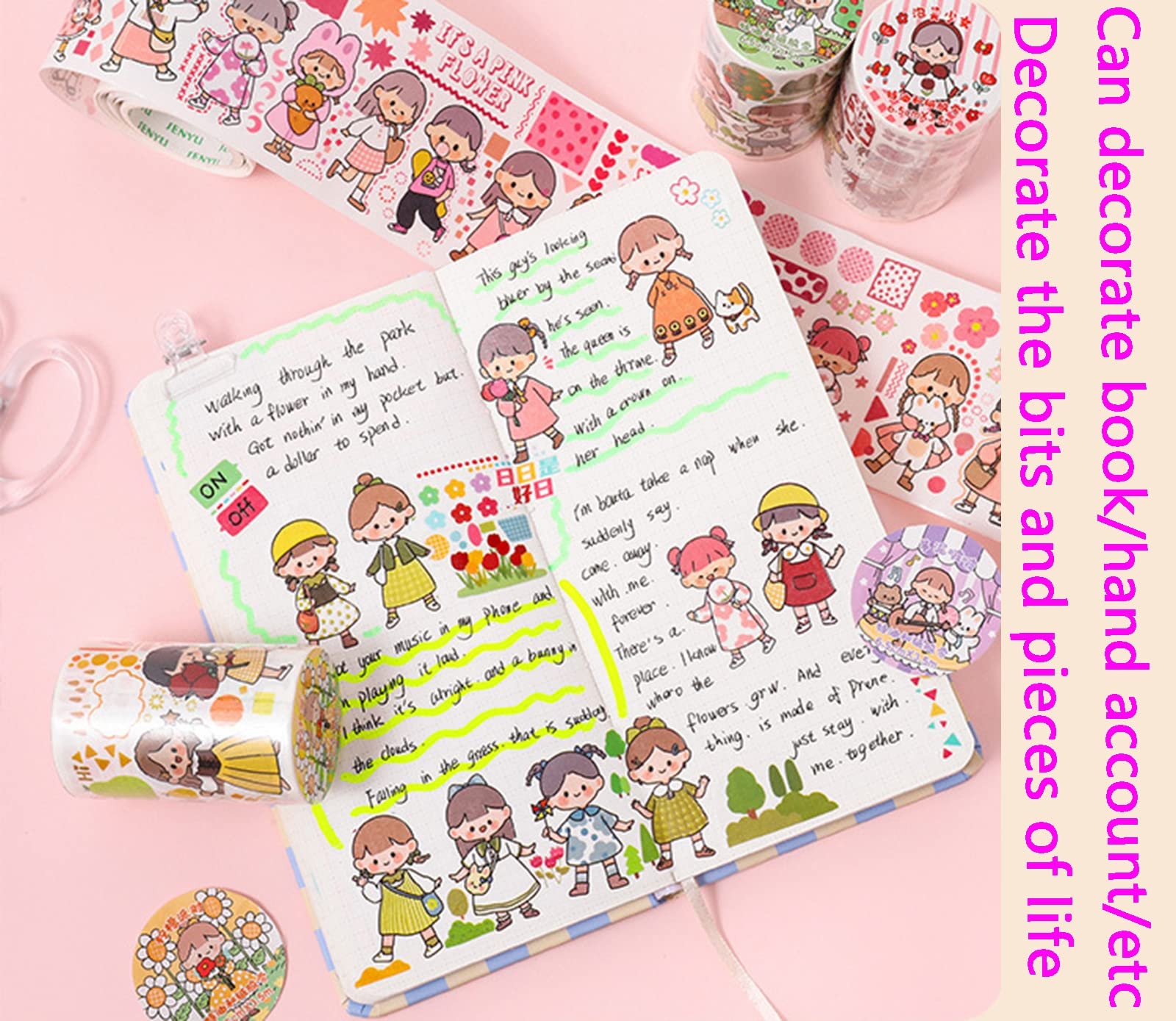 16 Rolek Zestawu Upominkowego Slim Washi Tape, Dekoracyjne TaśMy Papierowe O SzerokośCi 6,5 Cm Do Scrapbookingu, RzemiosłA Diy, Czasopism, PlanistóW, Scrapbookingu, Pakowania