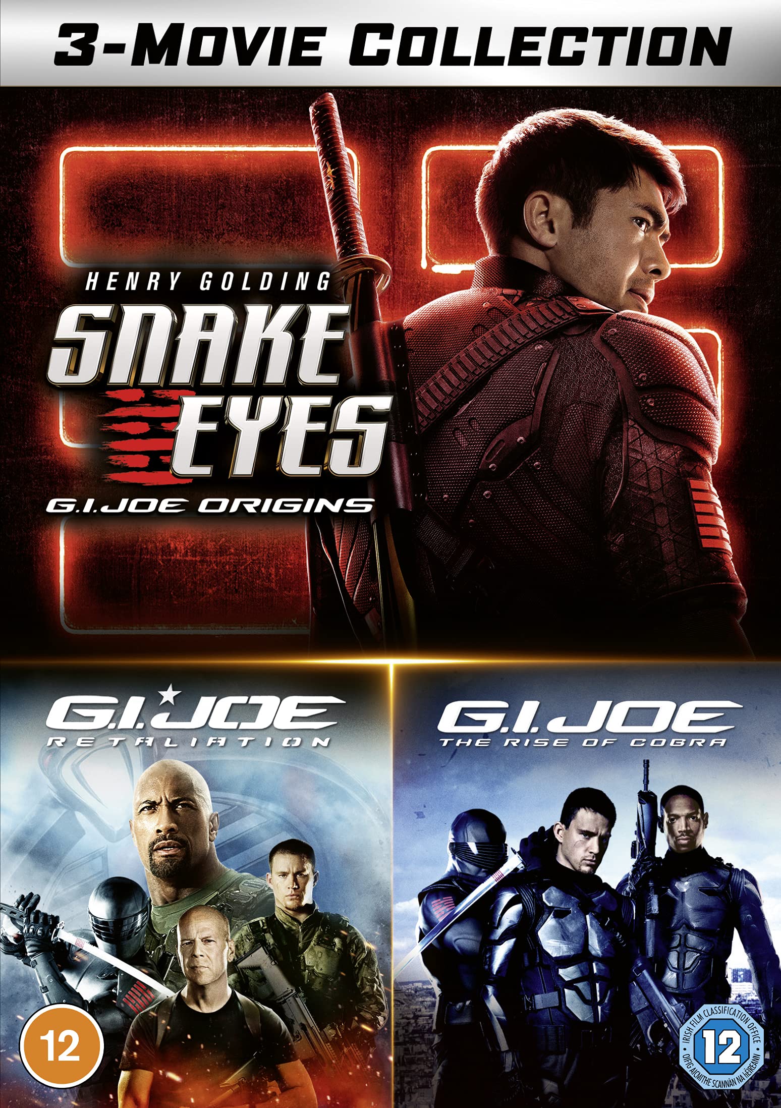 G.I. Joe/G.I. Joe: Retaliation/Snake Eyes: G.I. Joe Origins [12] DVD Box Set