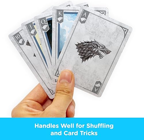 Miniatura 4 de AQUARIUS Juego de Tronos - Baraja de cartas temática de Games of Thrones para tus juegos de cartas favoritos - Mercancía y coleccionables de Games