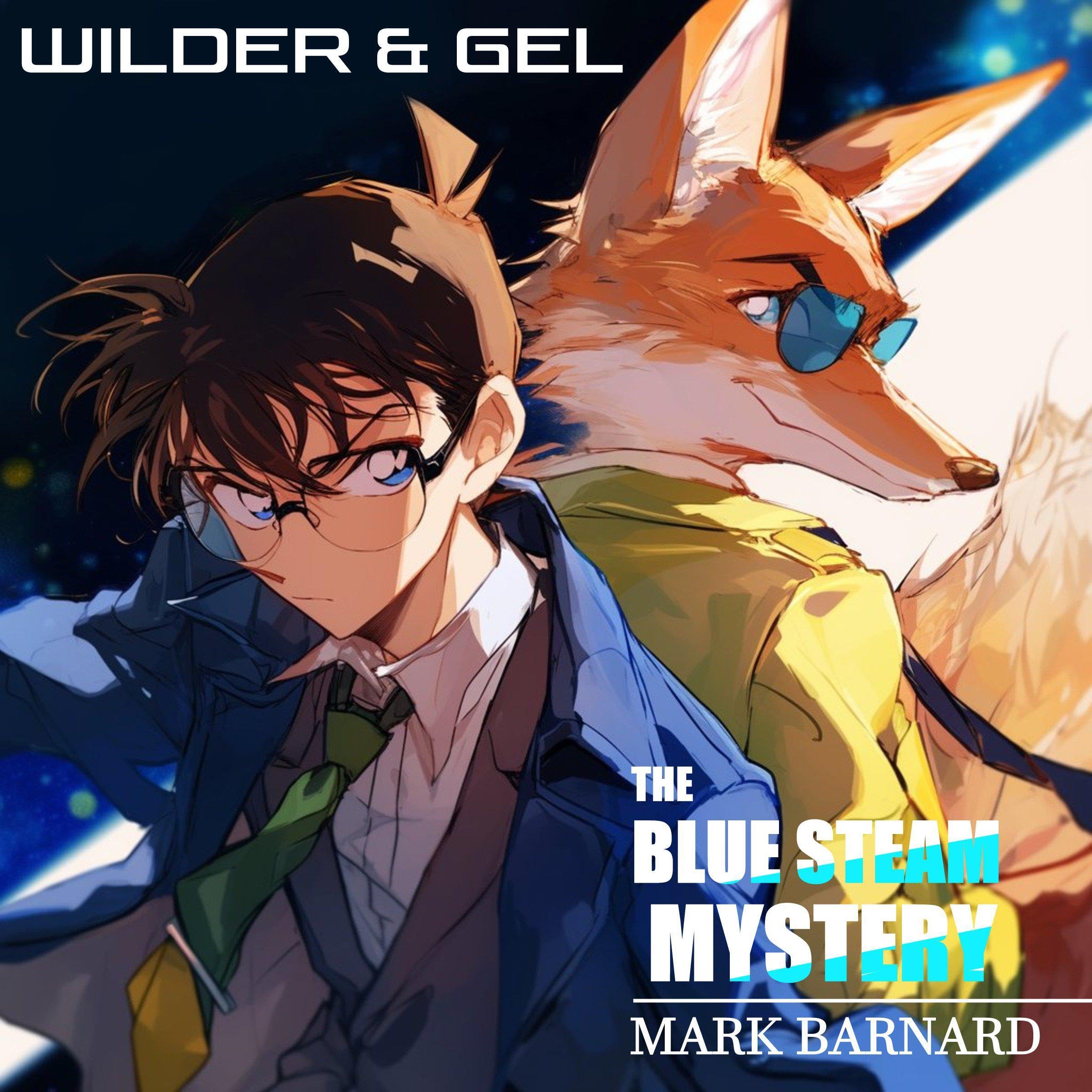 Cover art for The Blue Steam Mystery