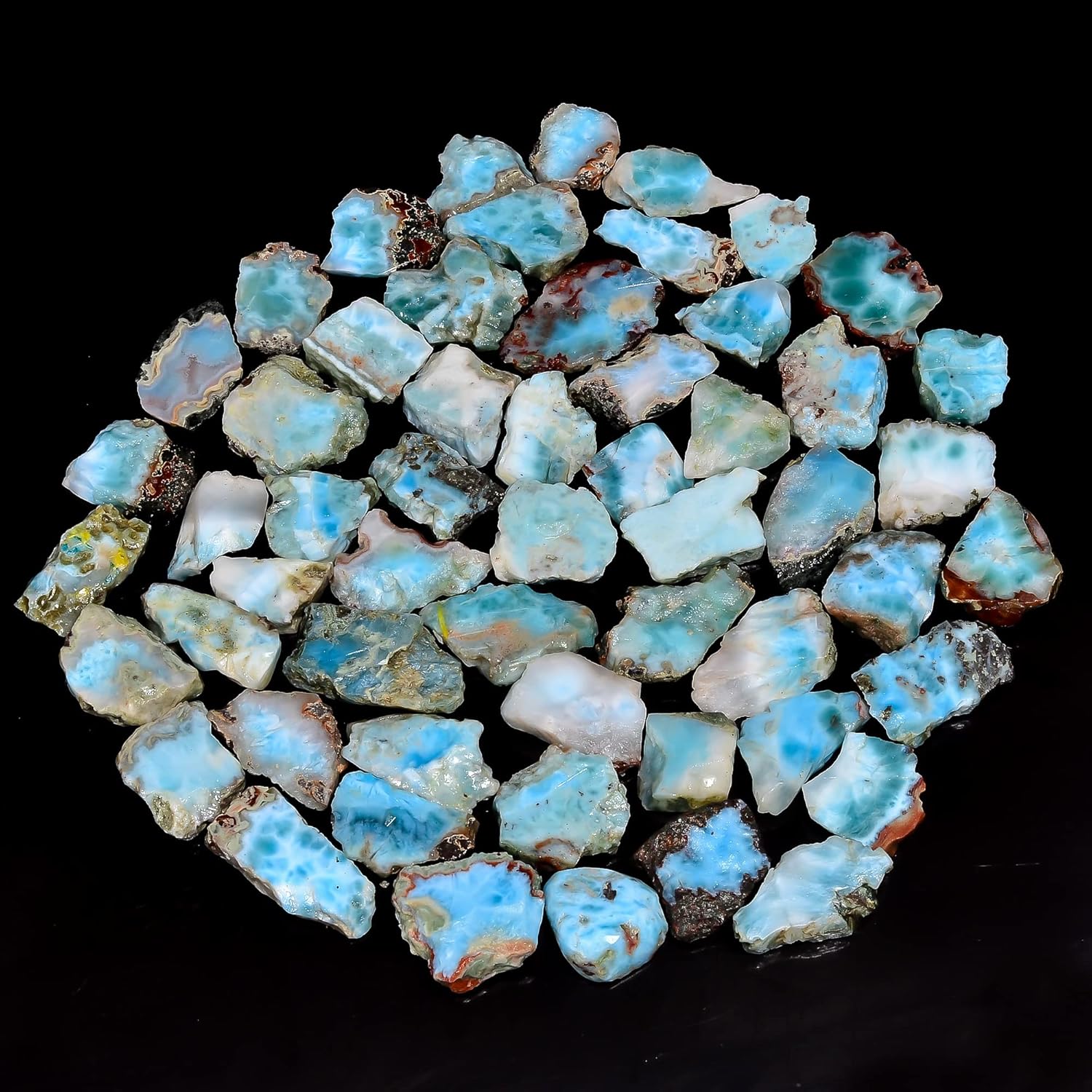 Natural Gemstone Row Slice - Image 7