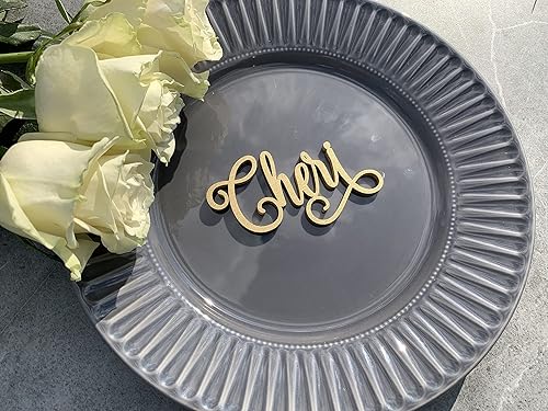 Miniatura 6 de Wedding place cards Custom Place Name cards Personalized Dinner Place Card Wooden Escort Card Event or Party Decoration