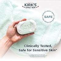 Vista 4 de Original Coco Castile jabón con aloe vera de Kirk, paquete de de 3