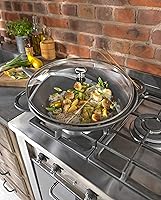 Vista 5 de Staub Wok - Tapa de cristal - Negro