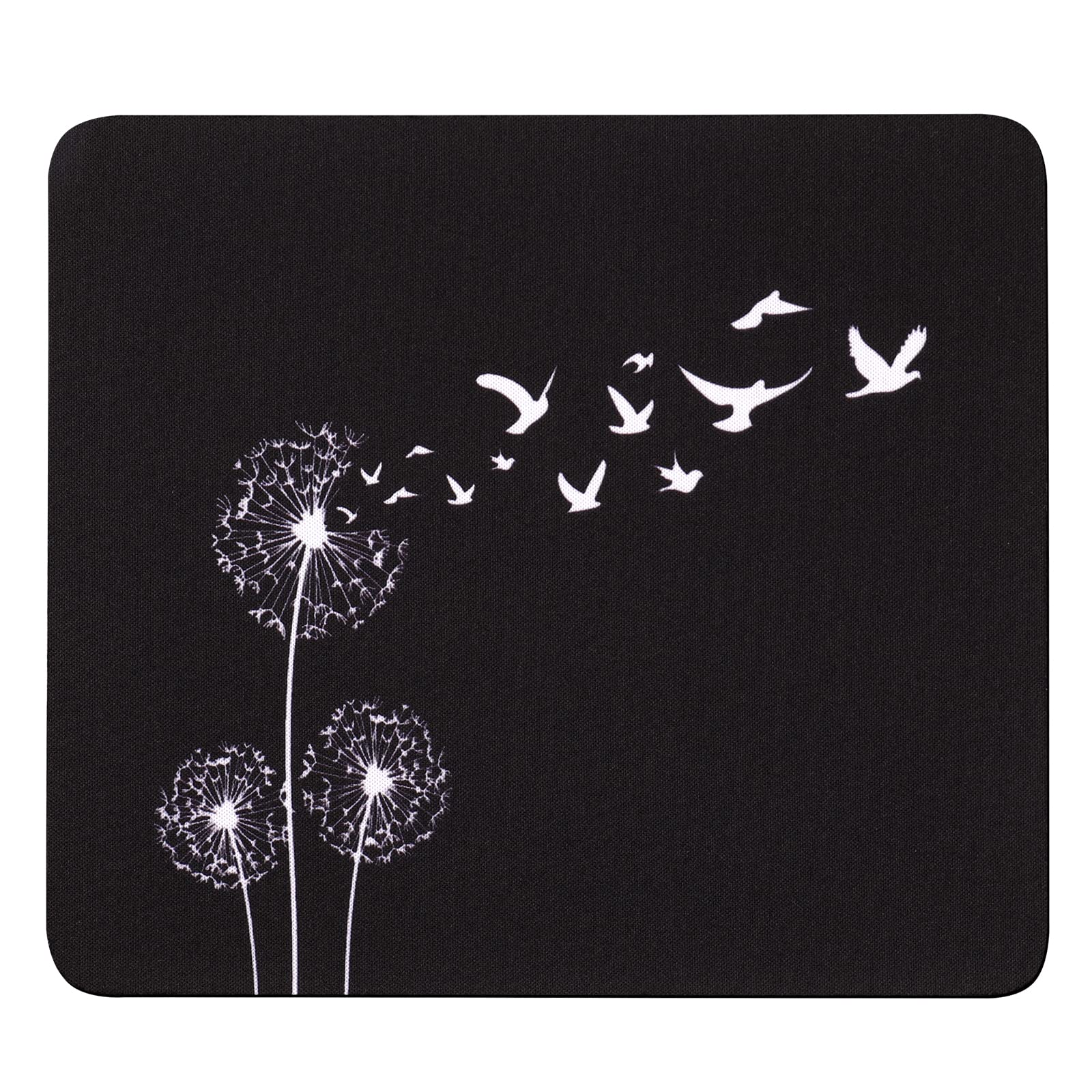 AOKSUNOVA Mini Alfombrilla de Ratón 18 x 16 cm Negro