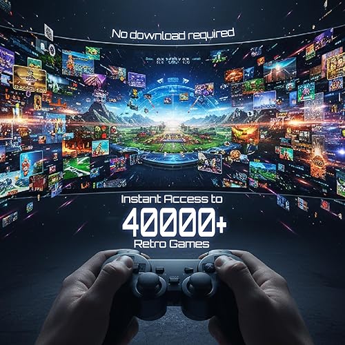 Miniatura 2 de Retro Gaming Console Pro with 40,000+ Built-in Classic Video Games, Retro Game Stick with 38 Emulators, Video Gaming Stick HDMI Output, Plug & Play