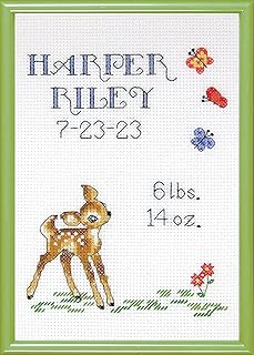 Tobin Janlynn Counted Cross Stitch Kit Multicolor, White - Buy now