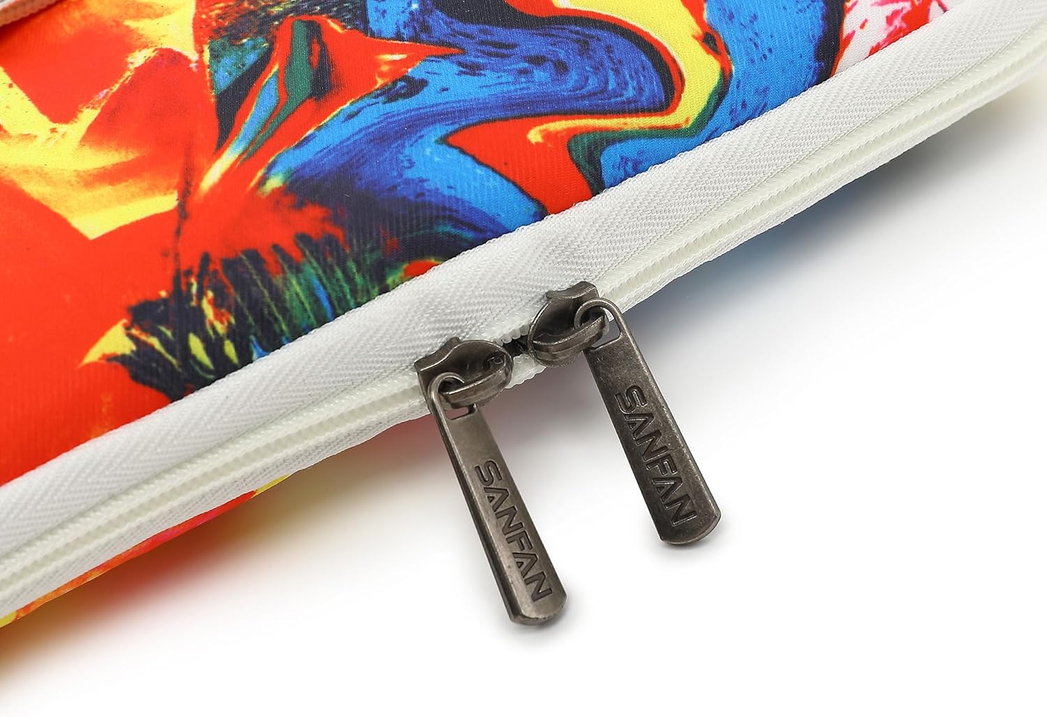 360° Protective Laptop Sleeve Case Bag with 3 Pockets,Handle,Luggage Strap for MacBook Pro 14 inch and 14 inch-14.4 inch Screen Laptop (Graffiti) - Image 8