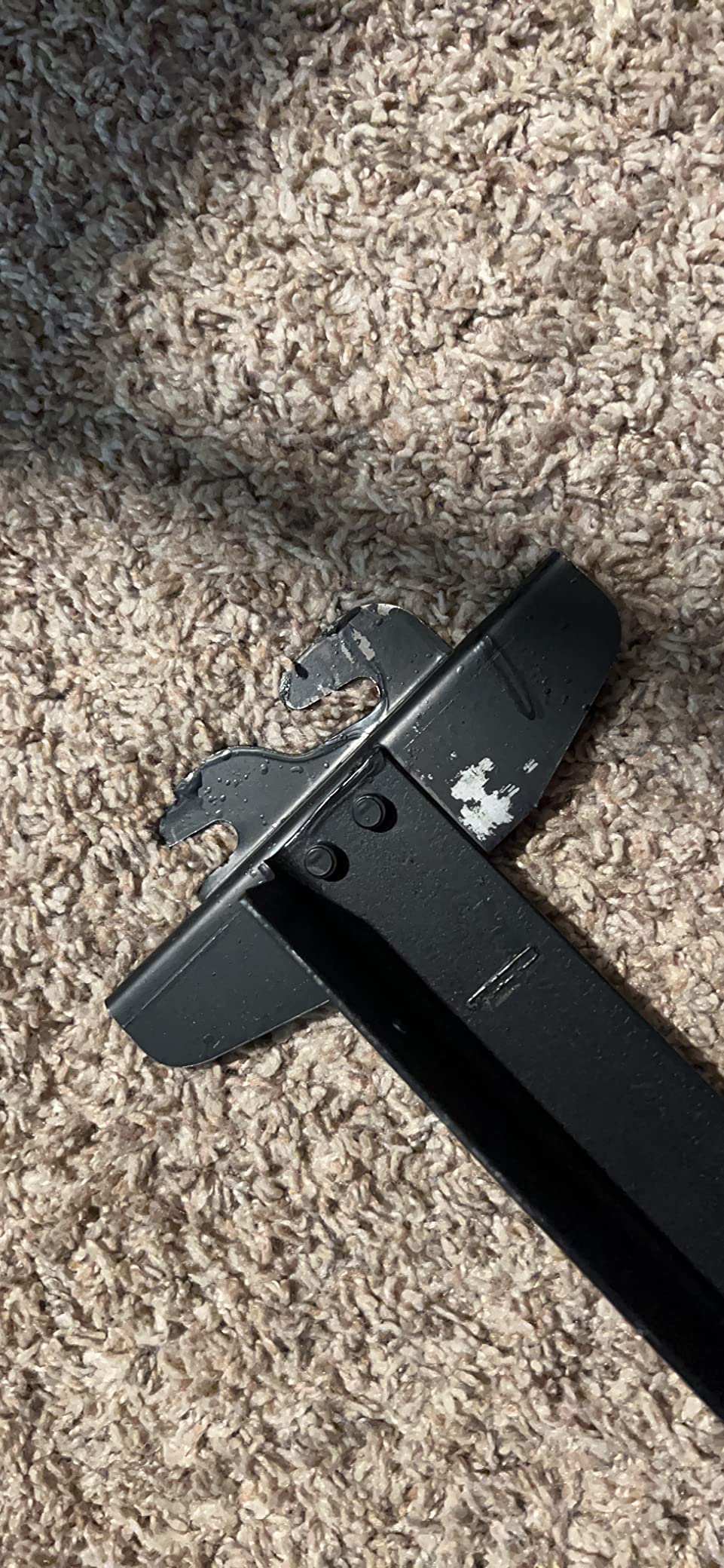 18/mo Finance Steel Bed Side Rails with HookOn Claws, 76" Long for Twin & Full Size Beds