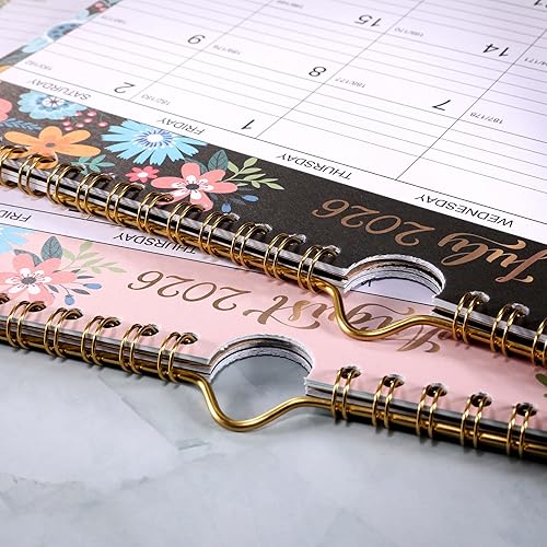 Miniatura 8 de Calendario 2026 – Calendario de pared 2026 con 12 meses, enero de 2026 a diciembre de 2026, 14.6 x 11.5 pulgadas, encuadernación de doble alambre +