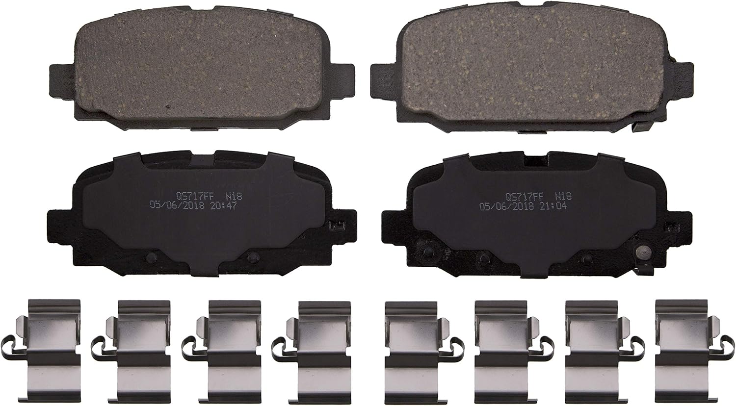 Wagner QuickStop ZD2081 Rear Disc Brake Pad Set for 2018 Jeep Compass