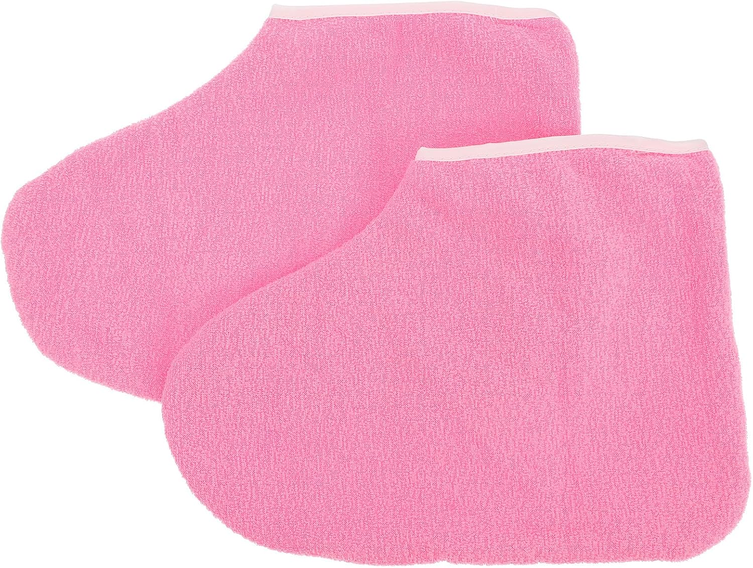 Uonlytech Moisturizing Repairing Socks 2pcs Pink Foot Protection Sleeves for Dry Cracked Heels Hydrating Foot Treatment Socks for Women Spa and Manicure Use