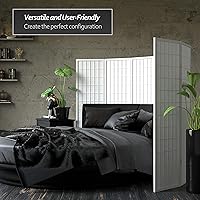 Vista 3 de Red Lantern WP60-WHT-4P Pantalla plegable, 4 paneles, color blanco