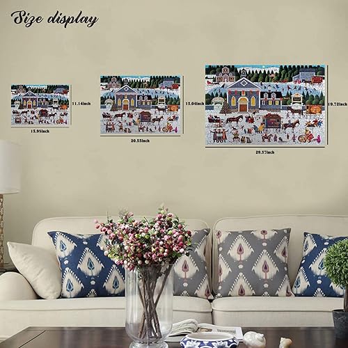 Miniatura 6 de Rompecabezas intelectual infantil Pitbull, ella también necesita un rompecabezas de madera de 500 piezas, juego educativo divertido, juguetes de