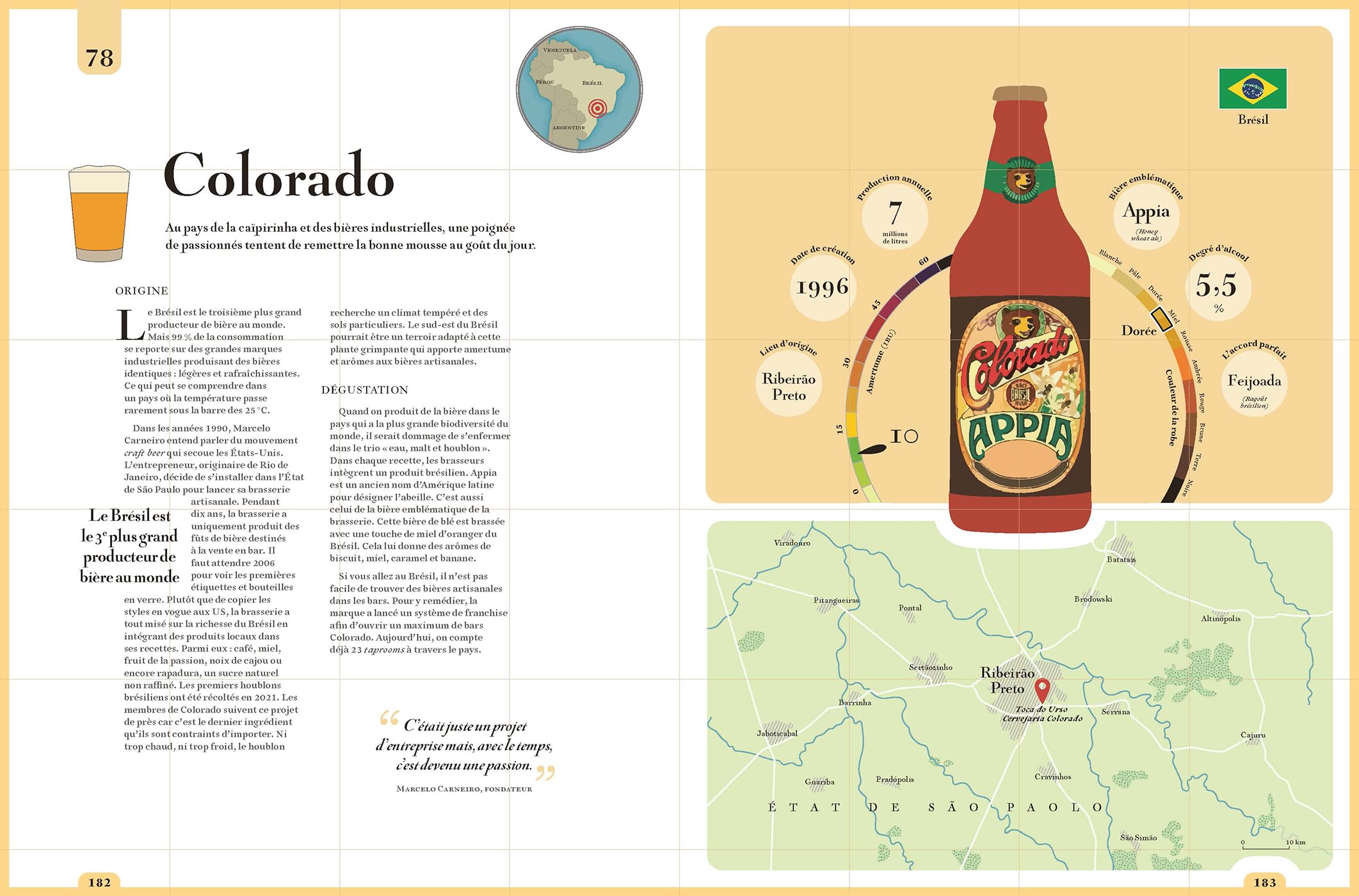 Le tour du monde en 80 bières: Un livre de voyage à siroter, des trappistes belges aux IPA californiennes