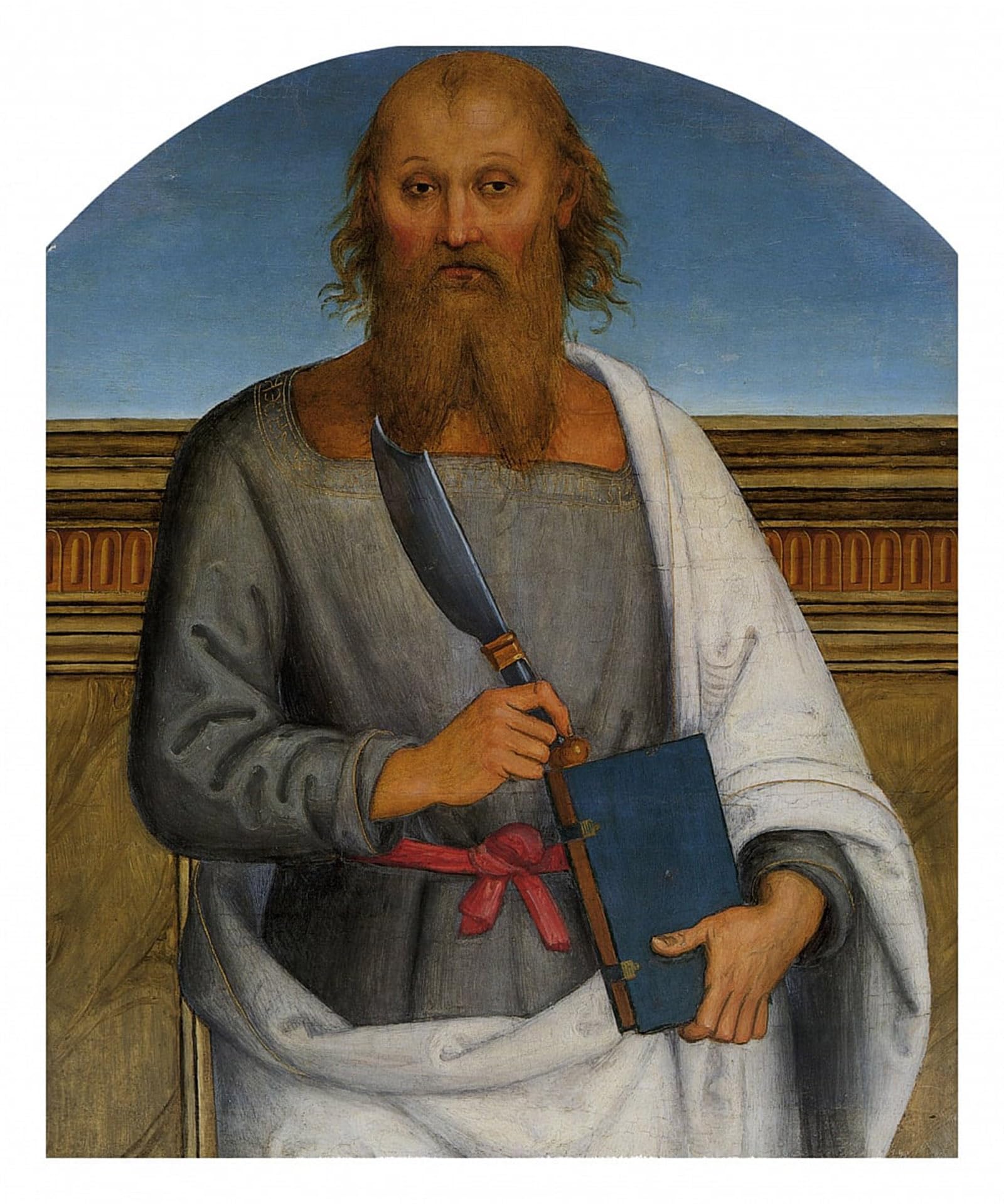 SERENDIPITP Retro Picture Poster Wall Art Pictures Painting Pala Di Sant’agostino by Pietro Perugino Wall Art Canvas Print for Wall Decor 60x90cm
